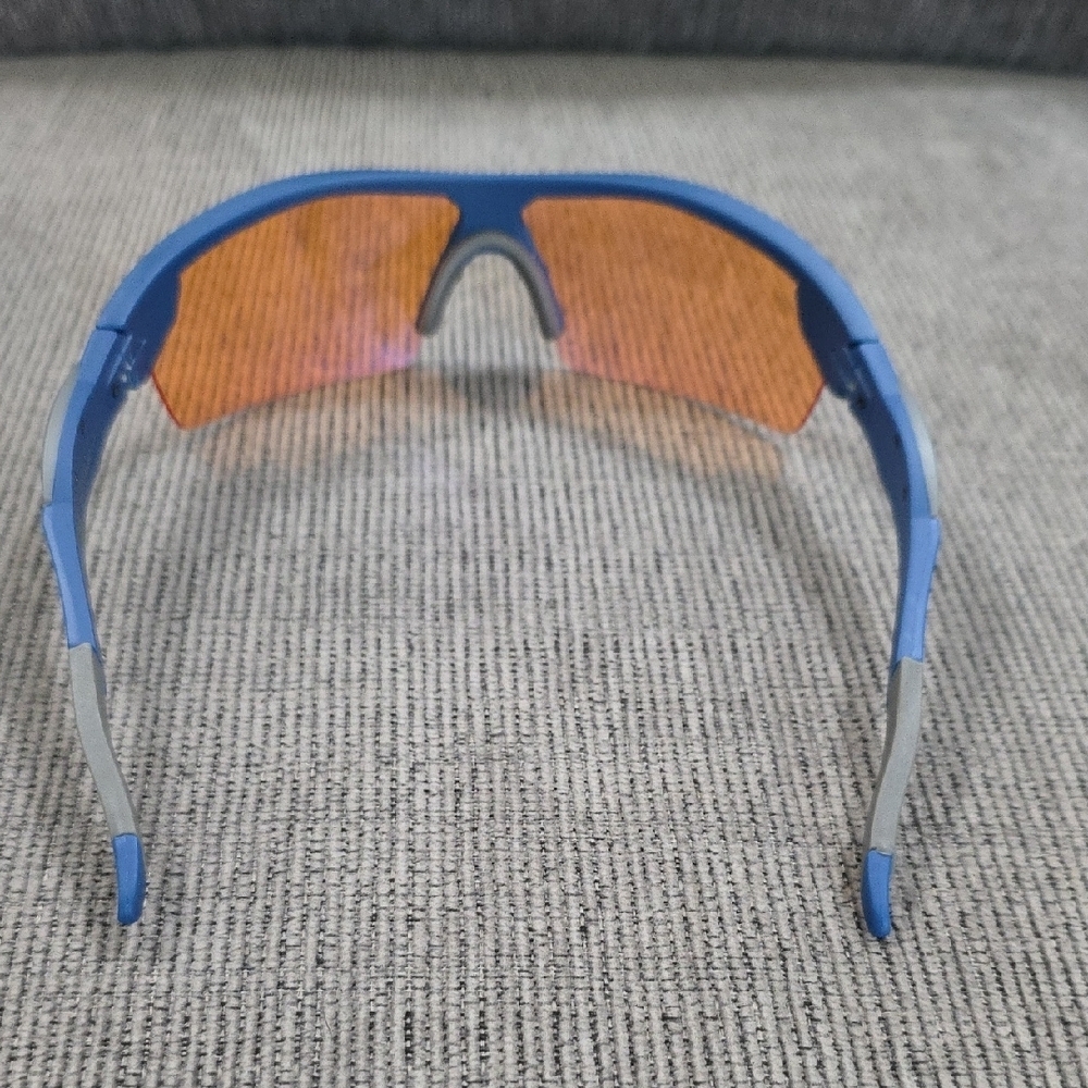 BattleVision Storm Blue and Orange Sports Sunglasses, 2 Pair - Picture 4 of 7